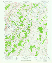 1964 Map of Fort Defiance, Augusta County, VA — High-Res | Pastmaps